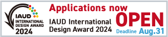 Banner:IAUD International Design Award 2024. Applications now OPEN!!